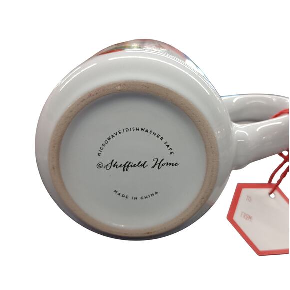 Sheffield Home "Meow'y Christmas" Coffee Mug with gift tag - Picture 4 of 4